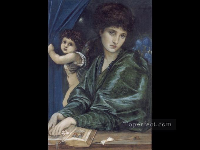 Maria Zambaco PreRaphaelite Sir Edward Burne Jones Oil Paintings